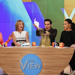 01-19 - Naya co-hosts The View